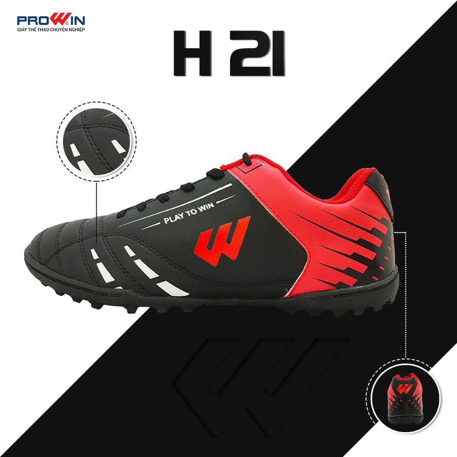 Giày đá bóng đá Prowin H21 nhiều màu - khâu đế sẵn - SIÊU ĐẸP, GIÁ RẺ (Tặng Tất đá bóng cao cấp)