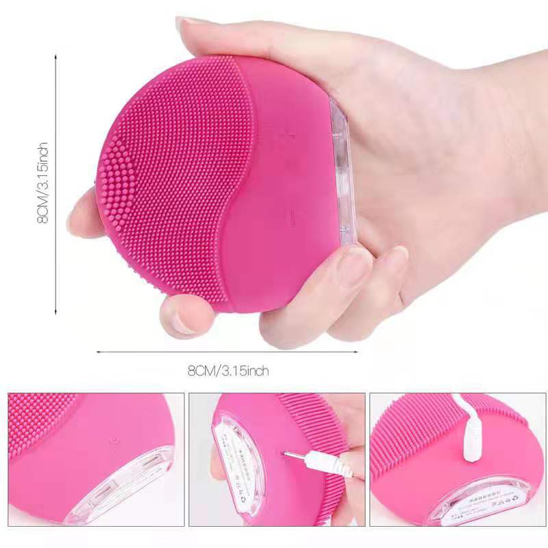 Máy rửa mặt FOREVER LUNA MINI 2 - Massage da mặt sóng siêu âm 8 cấp dộ, có thể sạc