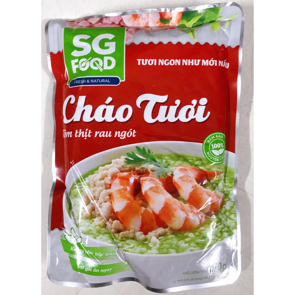 Cháo tươi Deli SG FOOD 240g  HSD 12/2023