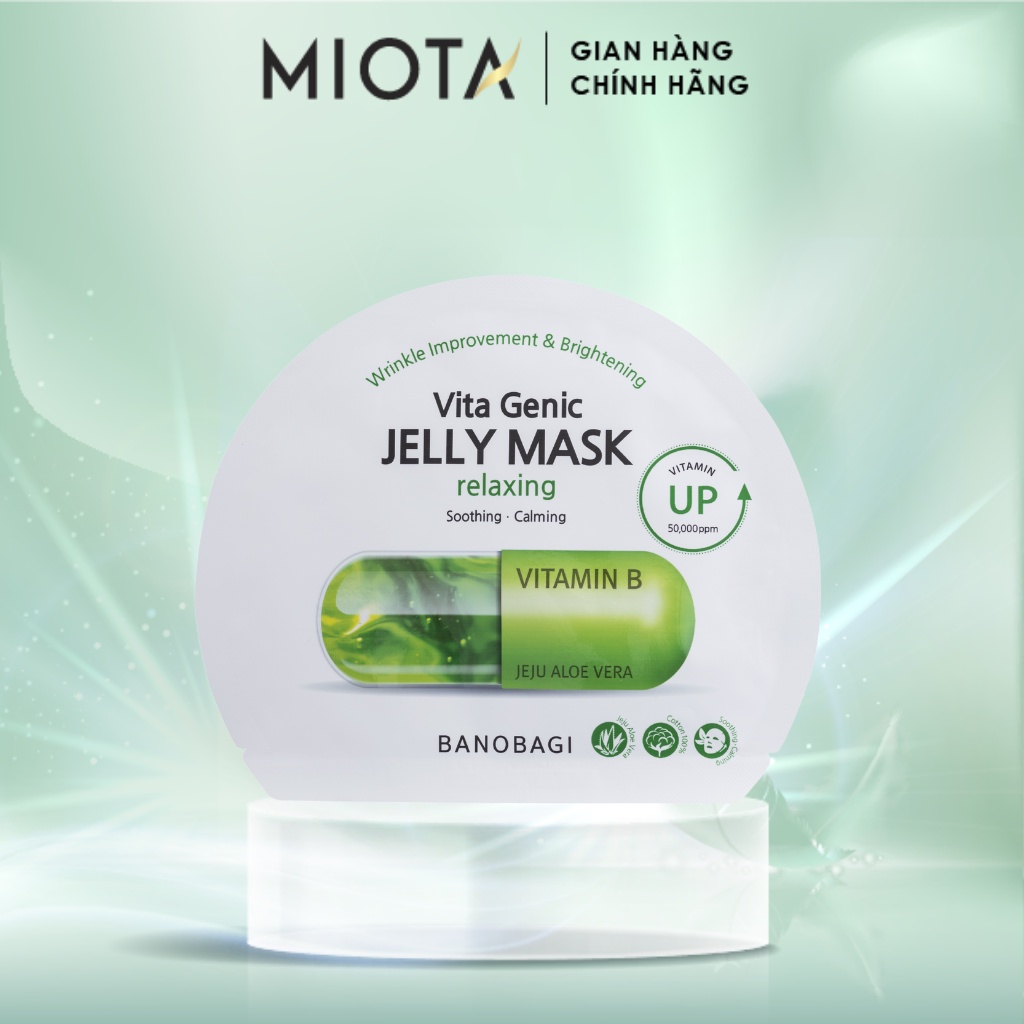 Mặt nạ dưỡng da Vita Genic Jelly Mask BANOBAGI 30ml (10 miếng)