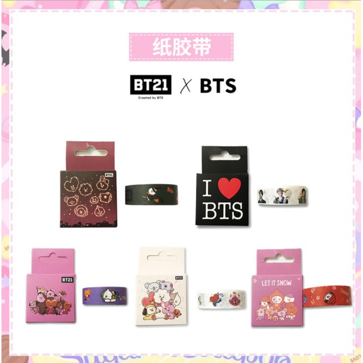 Wallpaper roll of BTS group