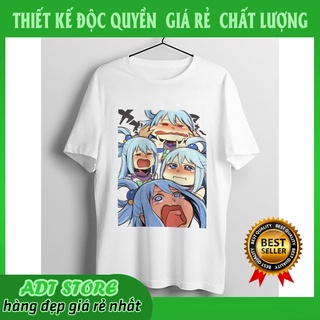 ÁO THUN Konosuba - Aqua Cry More Than Ever Anime phong cách đẹp giá rẻ nhất