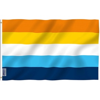 Cờ kiêu hãnh Aroace 3x5 ft Anley