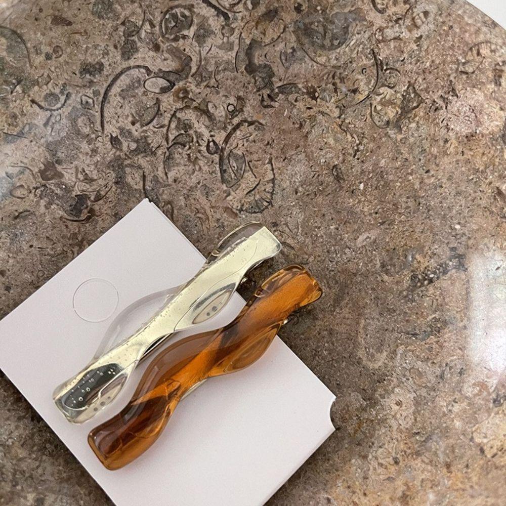 Kẹp Tóc Mỏ Vịt Bằng Resin Dễ Thương Xinh Xắn Dành Cho Nữ