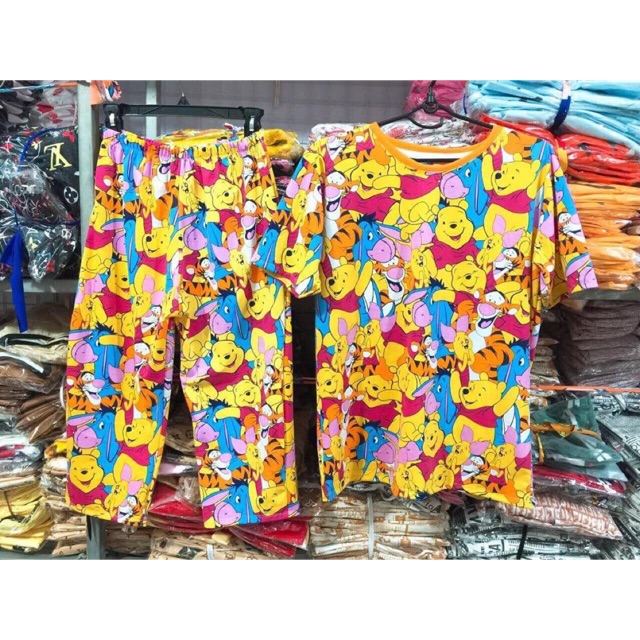 set mạc nhà quần dài 9 tấc