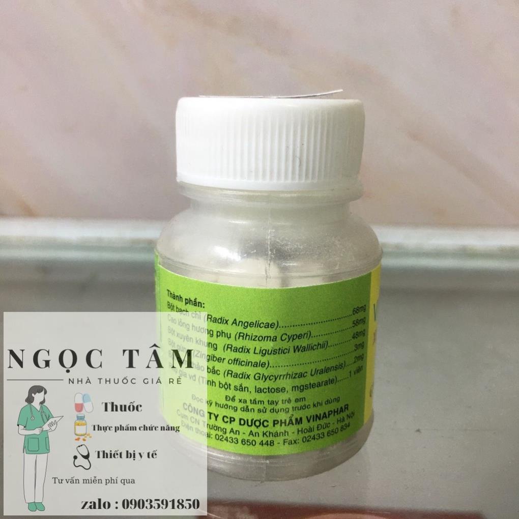 Cảm xuyên hương lọ 100 viên