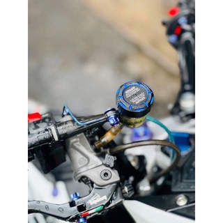 Bình dầu brembo khói
