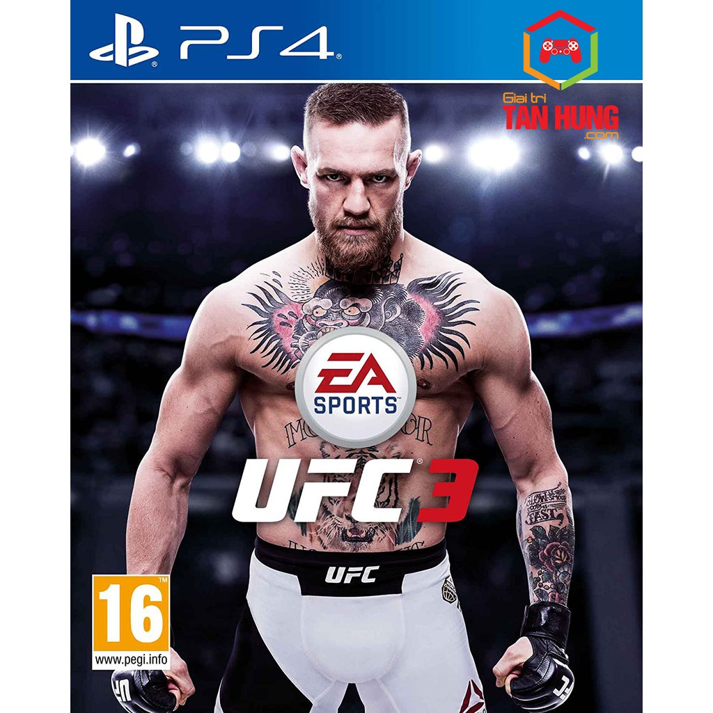 Đĩa Games Ps4 UFC 3 thumbnail