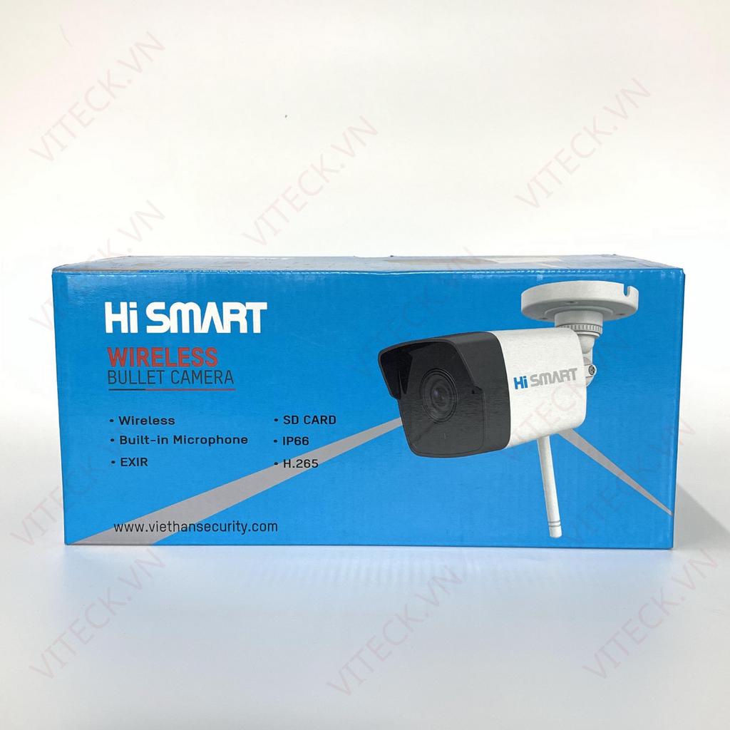 Camera Thân IP WIFI Ngoài Trời HILOOK IPC-B120W 2MP FHD - Chống Nước - Gốc rộng - Chính Hãng 100%