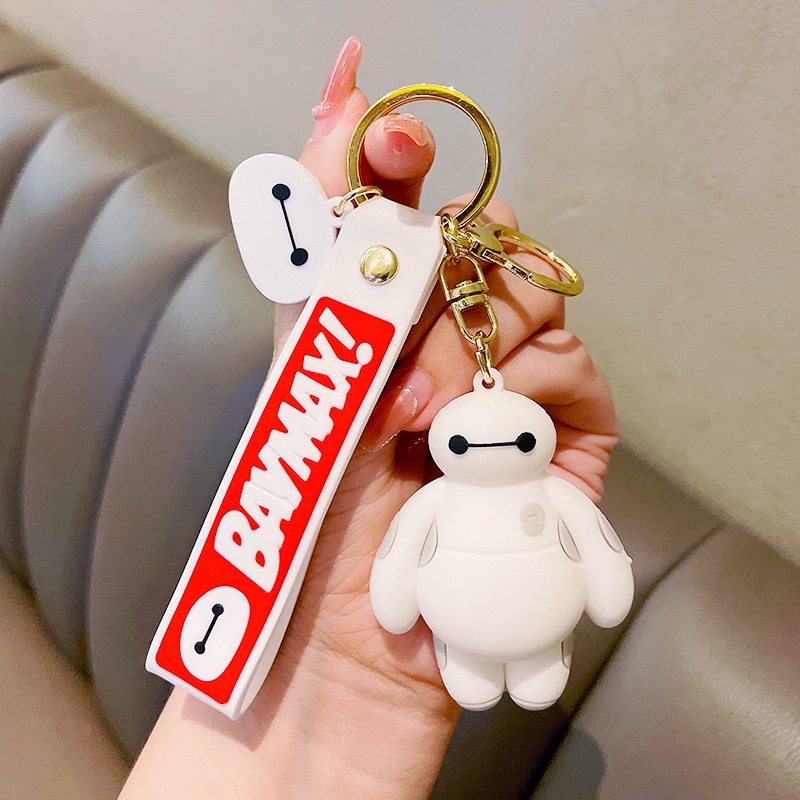Móc Khóa Hình Nhân Vật Baymax Big Hero 6 Dễ Thương