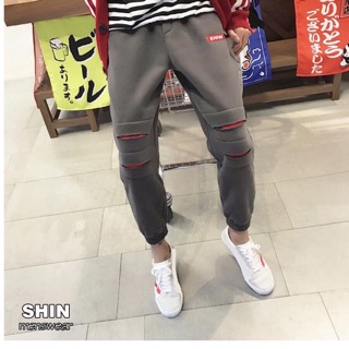 Quần shin chất da cá tàu