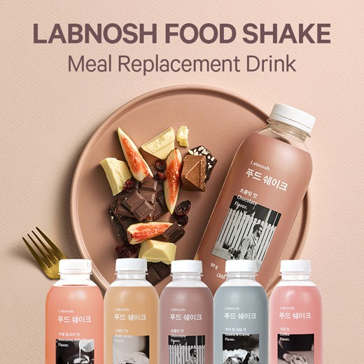 [ĐẶT 2 CHAI FREE CHAI THỨ 2] Bột dinh dưỡng cho người tập GYM Labnosh Foodshake - Bột dinh dưỡng thay thế bữa ăn Labnosh