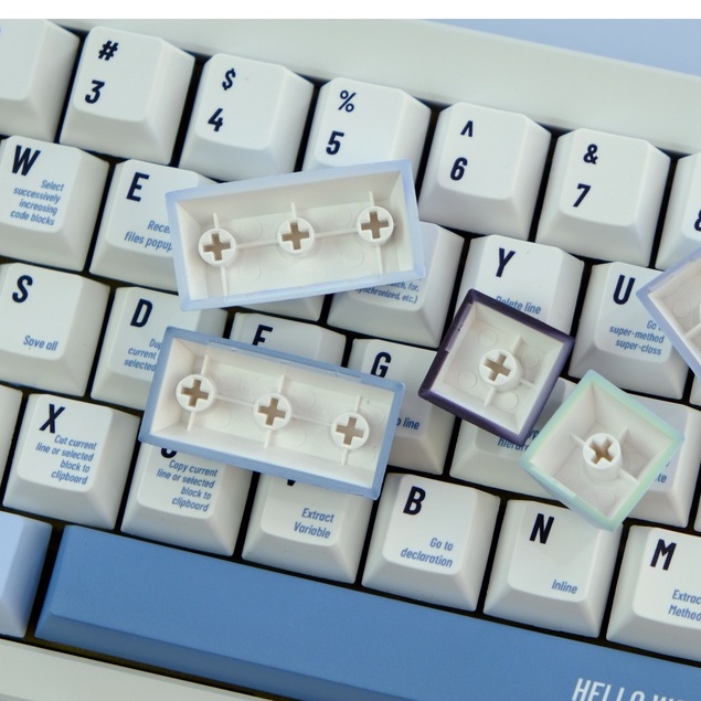 Keycap lập trình GMK, 129 phím PBT Keycaps Cherry Profile DYE-SUB Cá nhân hóa GMK Keycaps cho bàn phím cơ