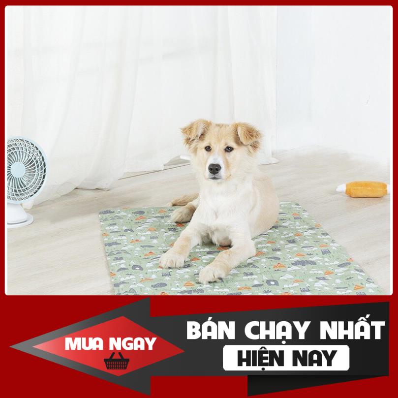 [ HÀNG CAO CẤP ] Đệm gel nước làm mát chó mèo tránh sốc nhiệt mùa nóng