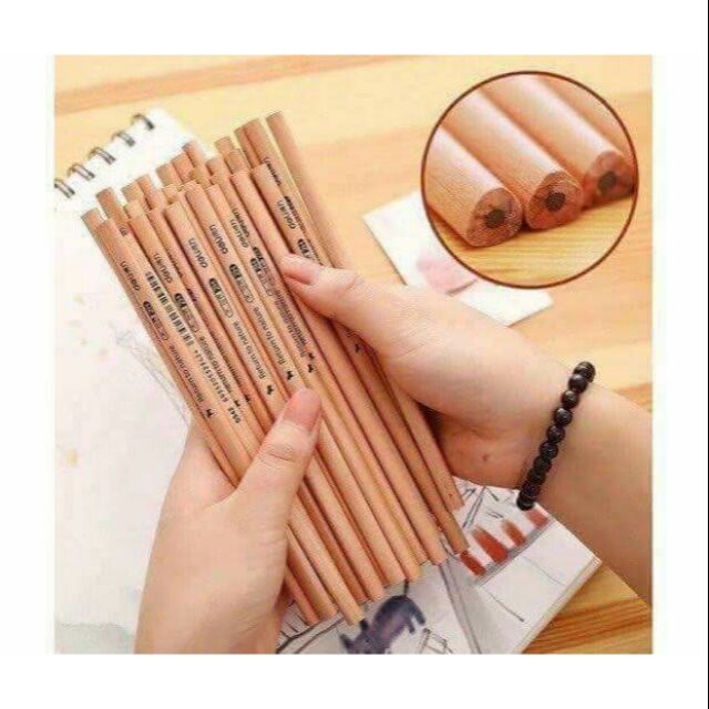 Hộp 50 bút chì gỗ 2B deli