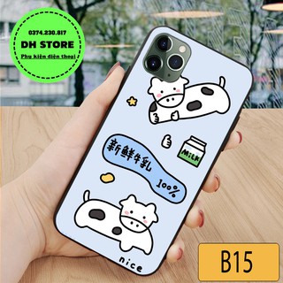 ỐP LƯNG IPHONE - Ốp lưng điện thoại in hình BÒ SỮA ngộ nghĩnh dành cho full dòng IPHONE (từ IPHONE 6 - IPHONE 12 Pnghĩnh