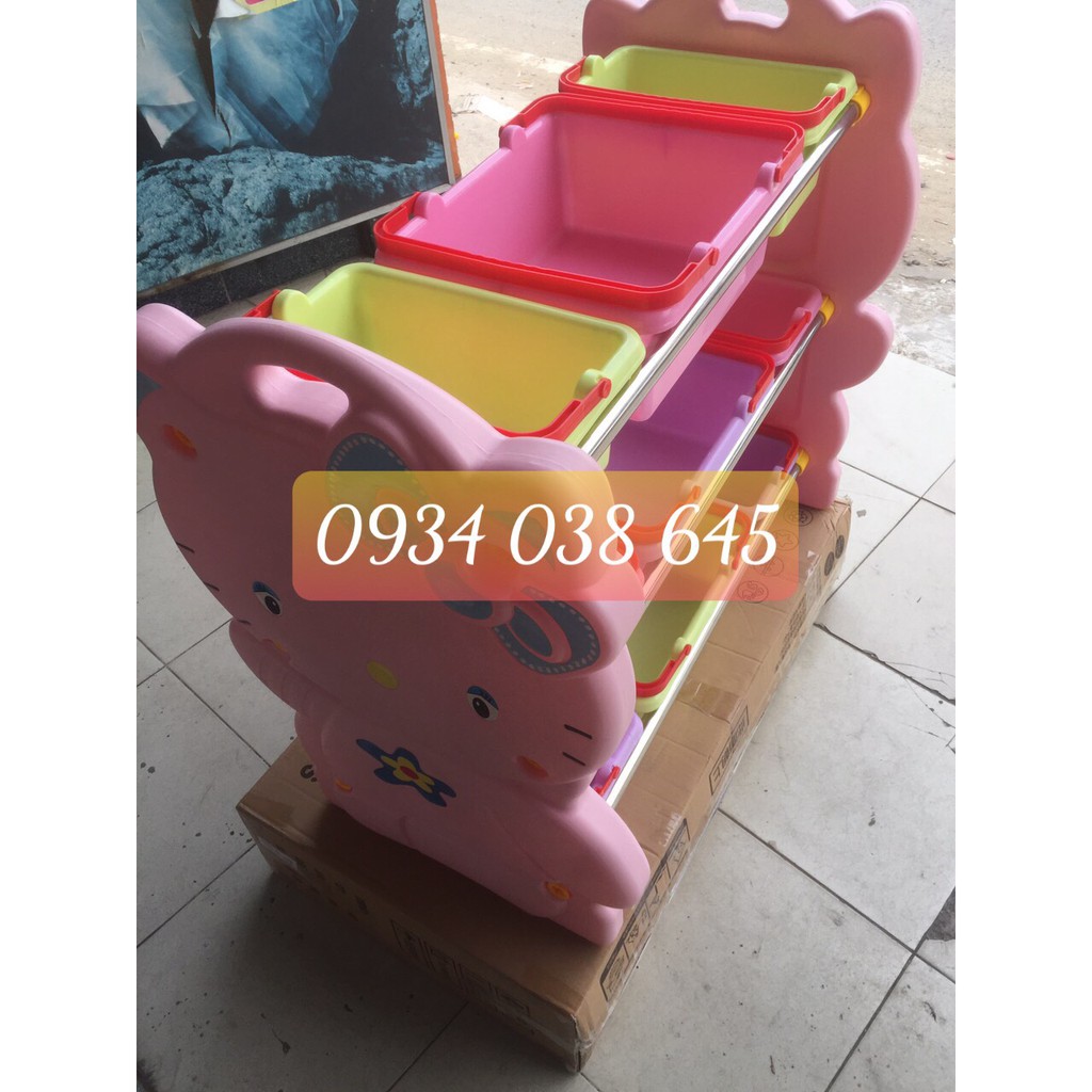 KỆ NHỰA MẦM NON 3 TẦNG CHO BÉ | BigBuy360 - bigbuy360.vn