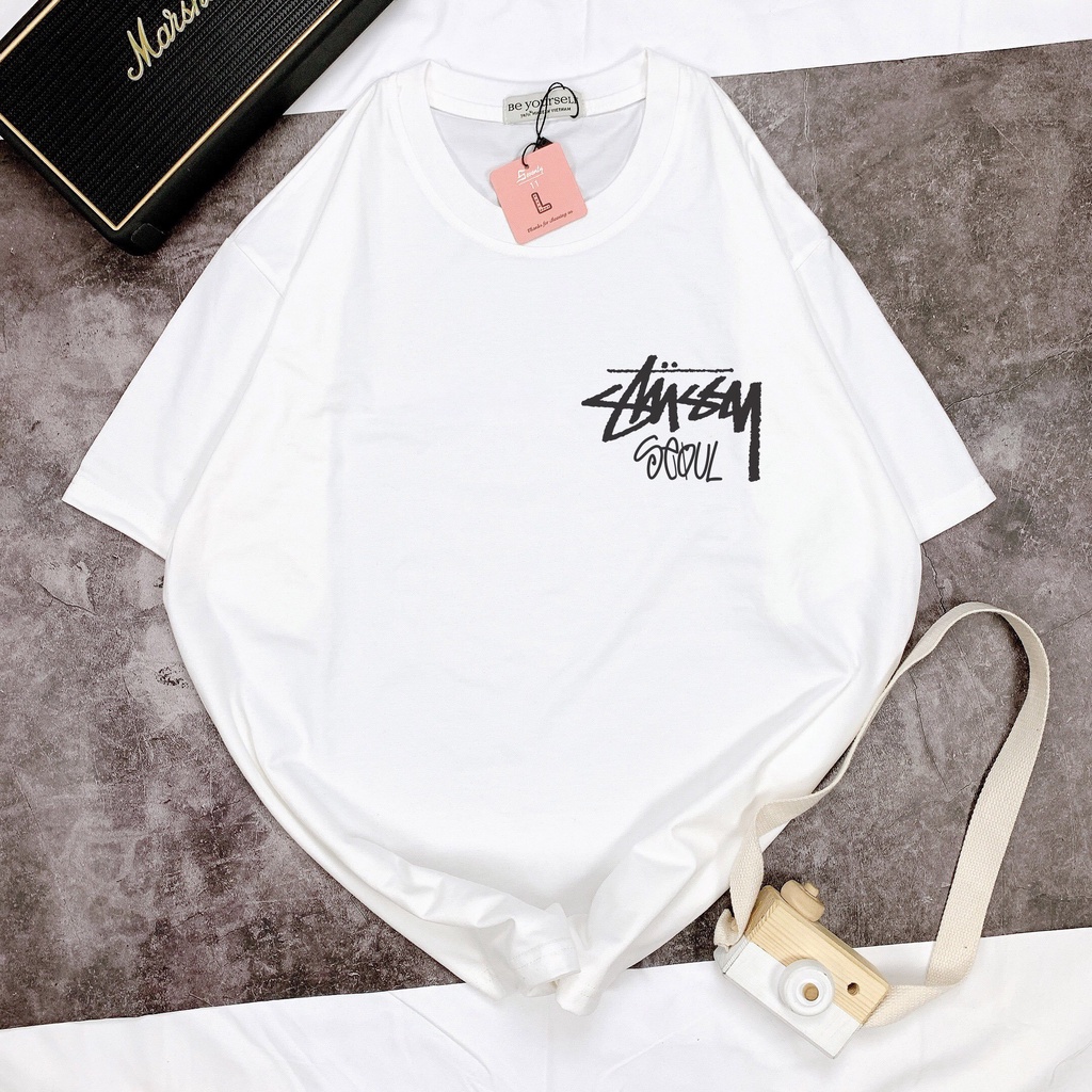 ÁO THUN BASIC STUSSY SEOUL,ÁO PHÔNG NAM ÁO PHÔNG NỮ