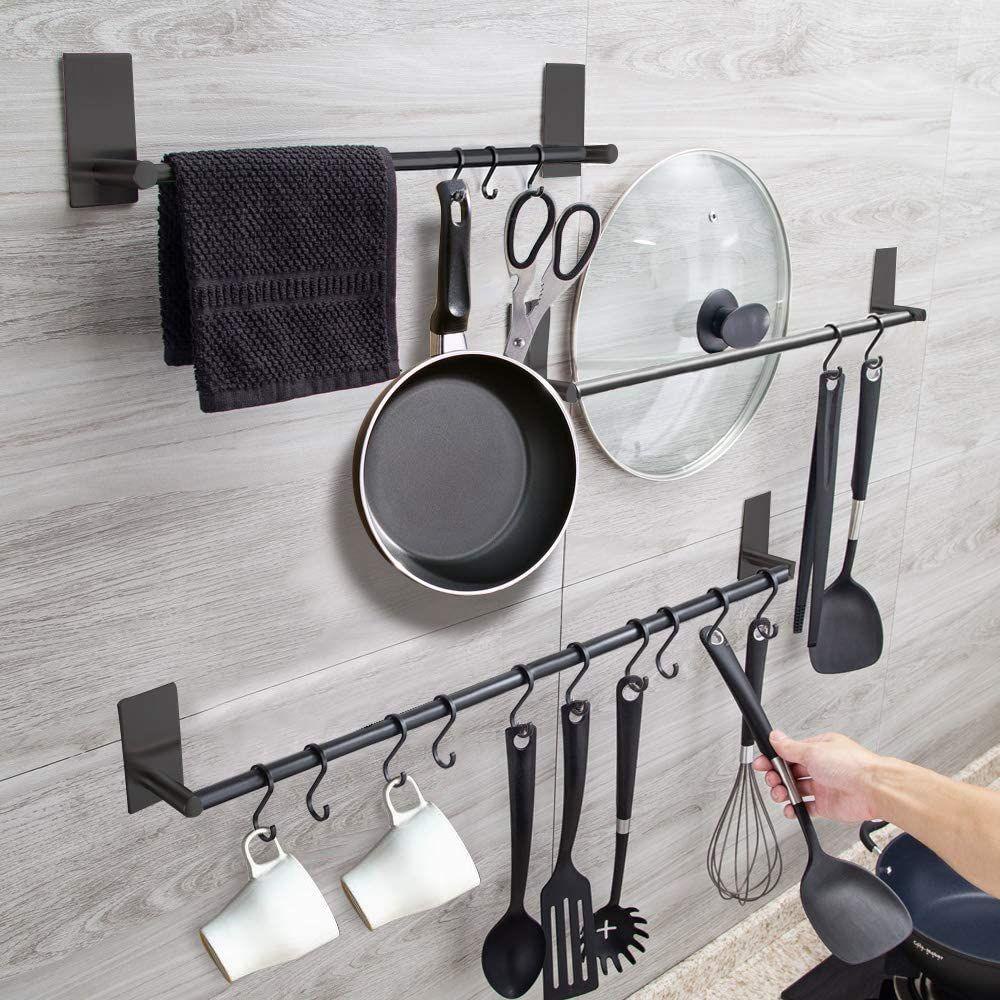 Móc Treo Quần Áo Bằng Nhôm Hình Chữ S Tiết Kiệm Không Gian Tiện Dụng Cho Phòng Ngủ Giá Đ