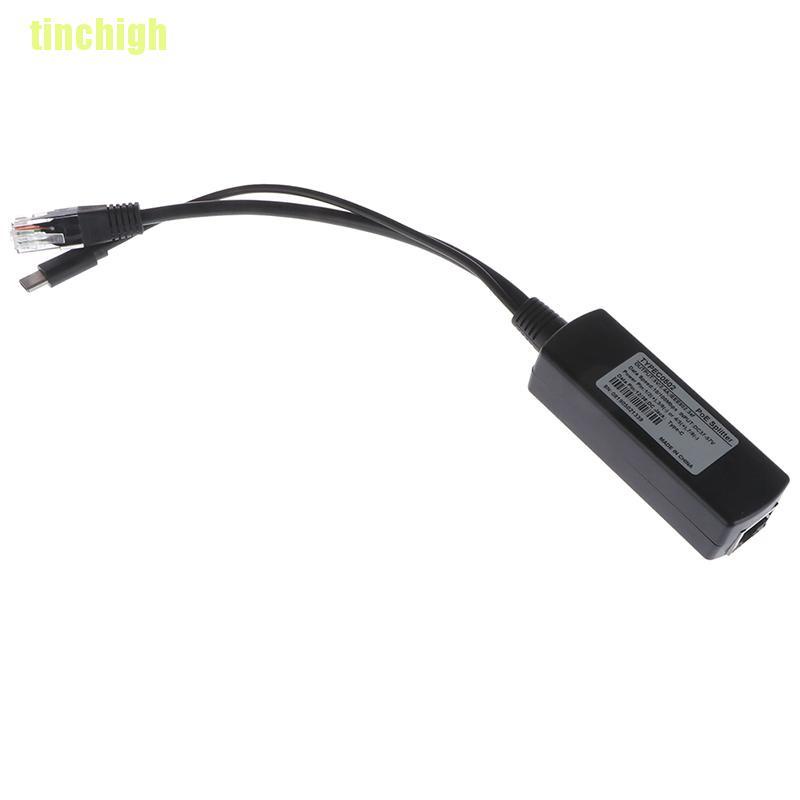 Bộ Chia Cổng Type-C Poe Usb 48v Sang 5v 802.3af Cho Raspberry