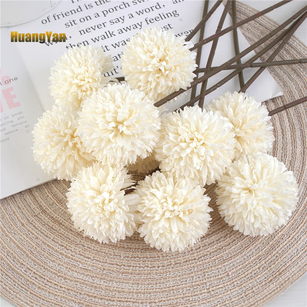 1 Hoa Cẩm Tú Cầu Nhân Tạo Trang Trí Nhà Cửa / Tiệc Cưới / Sân Vườn DIY