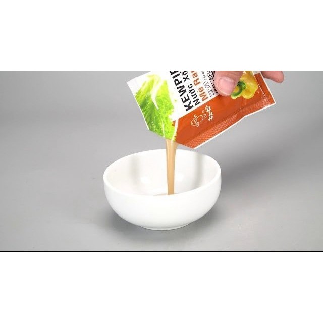 Nước sốt  mè rang gói 15ml - Ăn kèm với rong nho và salad rau