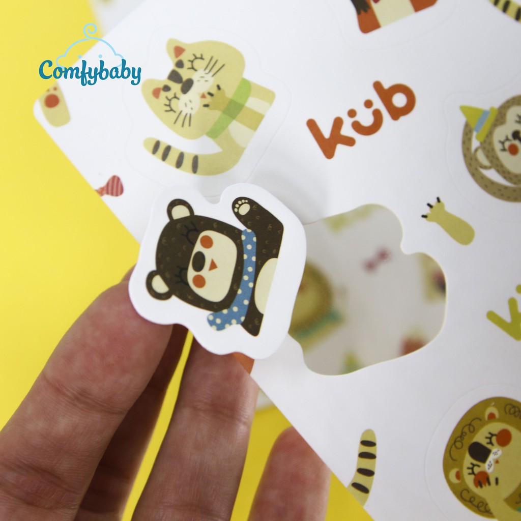 Miếng dán chống muỗi cho bé KUB - Comfybaby hình động vật