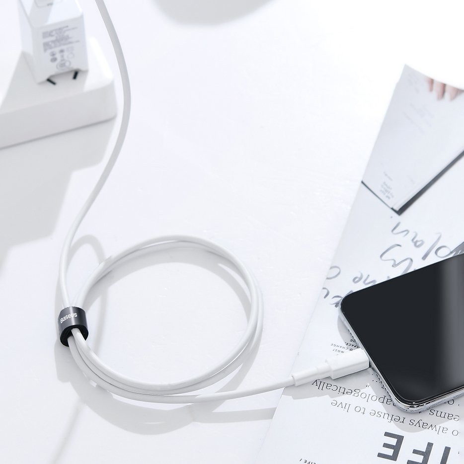 Dây Sạc Baseus Mini White💎PD 18W💎Dây Sạc Nhanh C to Lightning Hỗ Trợ Truyền Dữ Liệu Tốc Độ Cao Tương Thích iPhone 11