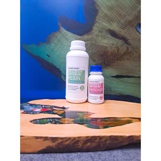🥇1kg keo epoxy resin trong suốt hệ 2:1 đổ mặt bàn- đổ khối lớn
