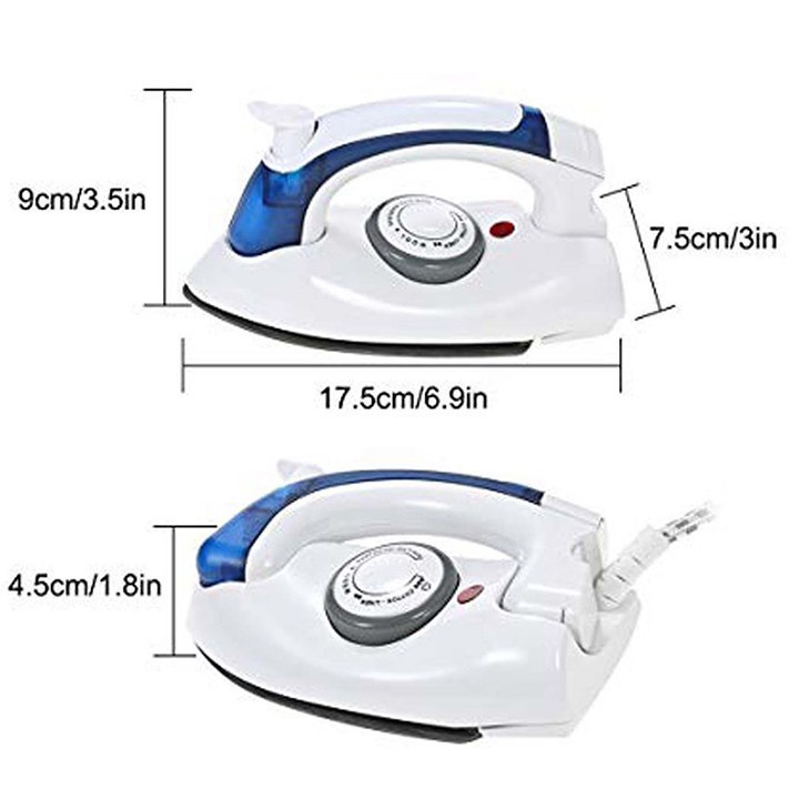 Bàn là hơi nước mini travel iron HT258B bàn ủi gấp gọn tiện lợi mang đi du lịch