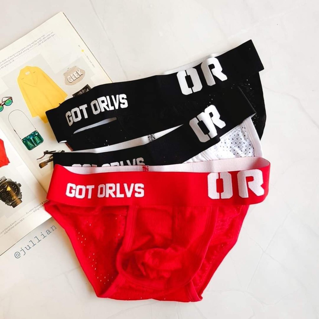 Quần lót Nam  - Quần Thun lưới hở sườn - ORLVS 06