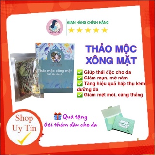 Xông mặt thảo mộc thải độc cho da Mộc Nhan Natural 100% nguyên liệu thiên nhiên
