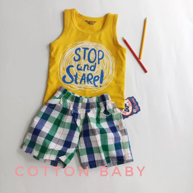 Set đồ bé trai đi học đi chơi siêu cute