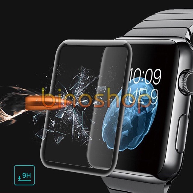 Cường lực Full màn - 5D Apple Watch 38mm - 42mm-Loại xịn