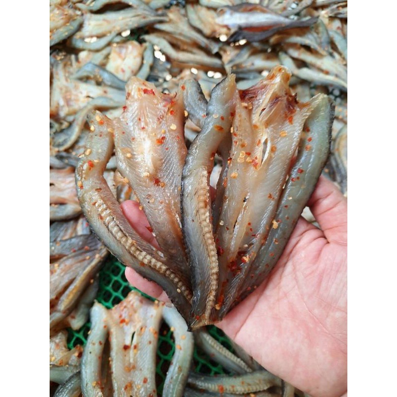 500g khô cá lóc cửng đồng xẻ hương vị miền tây