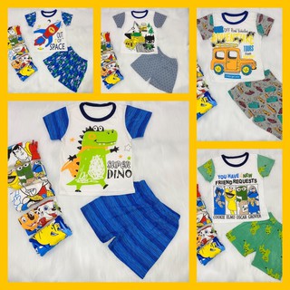 Đồ bộ thun cotton cho bé trai bé gái
