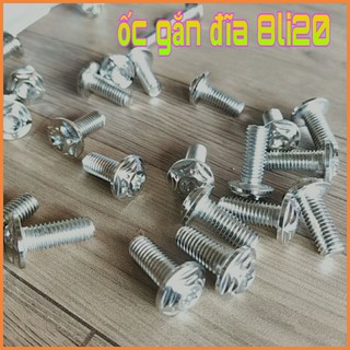ốc đĩa salaya inox chuẩn 304 gắn được tất cả xe