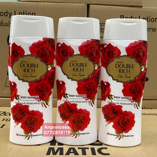 Sữa tắm Double Rich hoa hồng quyến rũ 200g ( mầu đỏ )