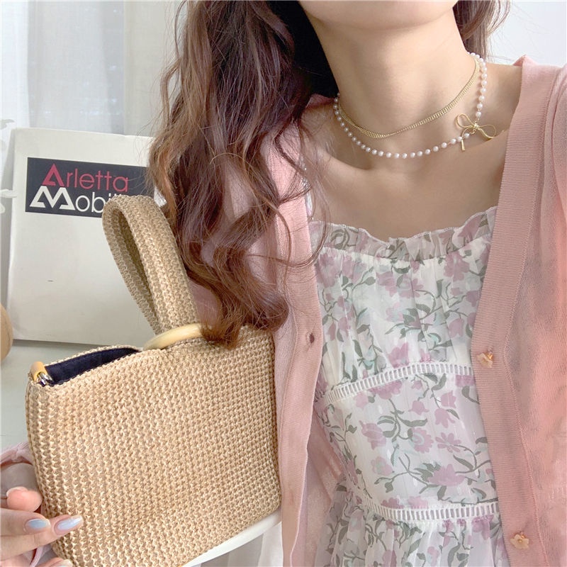 Áo Khoác Cardigan Dệt Kim Mỏng Chống Nắng Thời Trang Mùa Hè Cho Nữ
