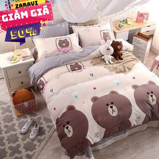 Vỏ chăn lồng được ruột poly cotton hello kitty hồng
