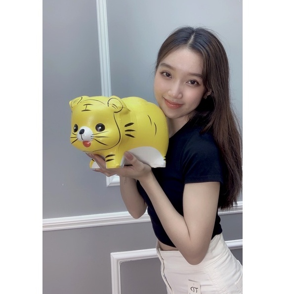 Heo đất tiết kiệm đẹp cute dễ thương 2023, con lợn tiết kiệm giá rẻ size nhỏ, trung, lỡ
