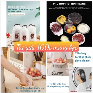 Túi 100 màng bọc thực phẩm nilong co giãn