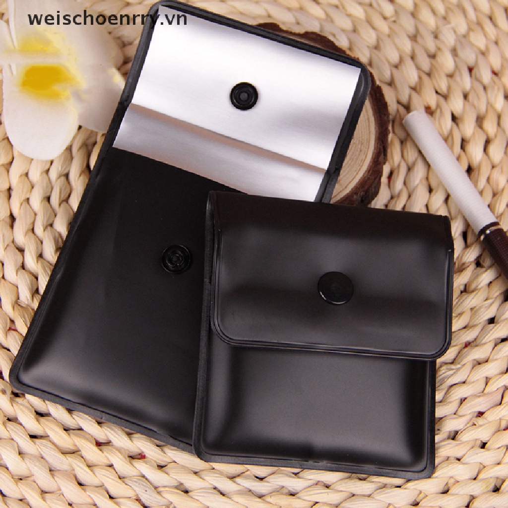 Gạt Tàn Thuốc Lá Bằng Nhựa PVC Màu Đen Tiện Dụng