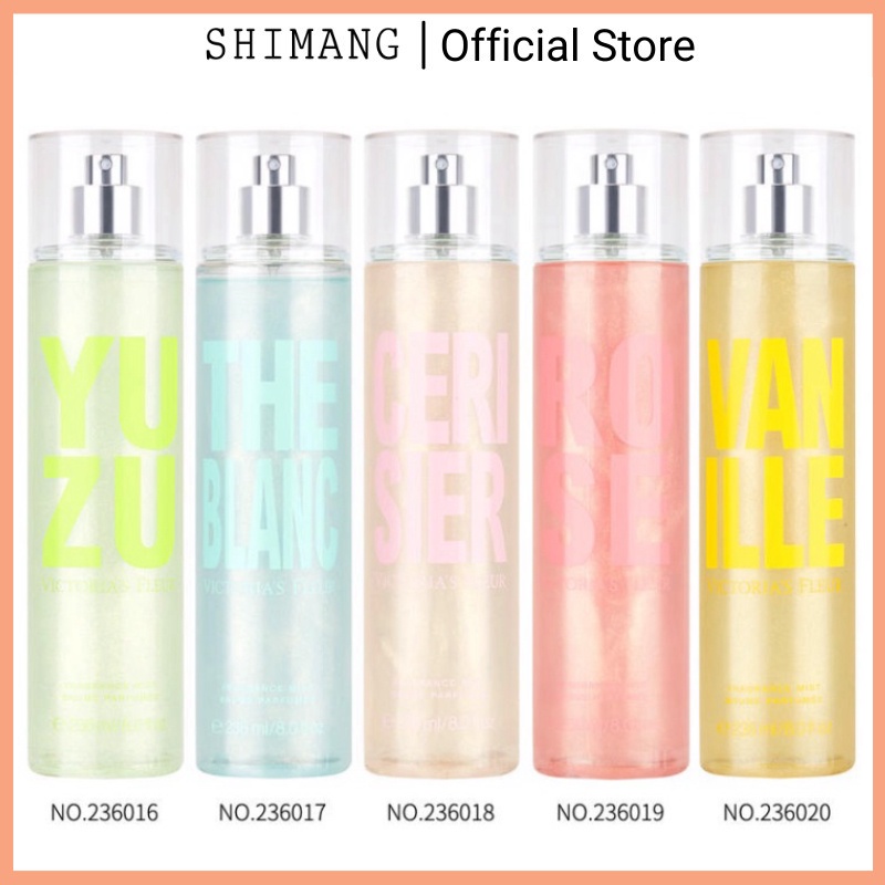 Nước hoa toàn thân, xịt thơm body mist VICTORIA 236ml lưu hướng bền lâu, hương thơm mê người nội địa trung 2360