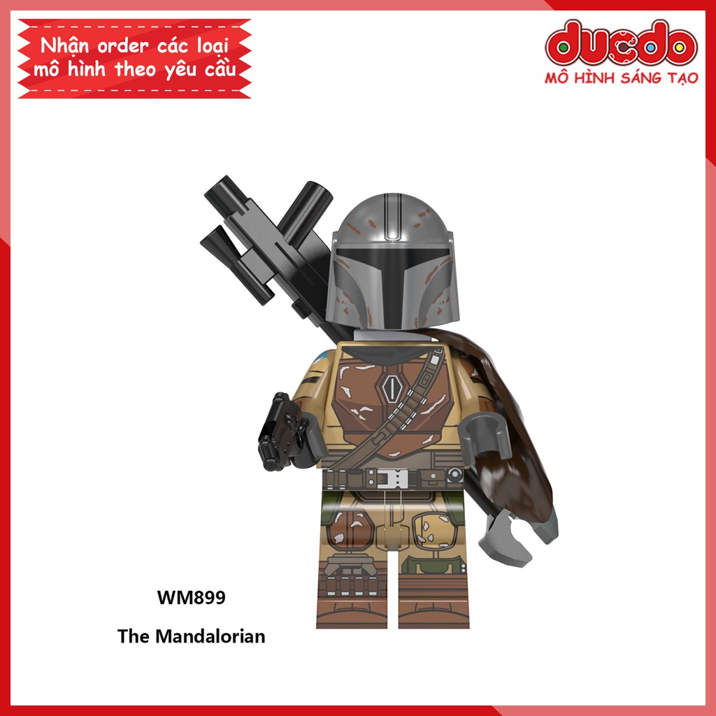 Minifigures các nhân vật trong Star Wars tuyệt đẹp - Đồ chơi Lắp ghép Xếp hình Mini Mô hình WM WM6082