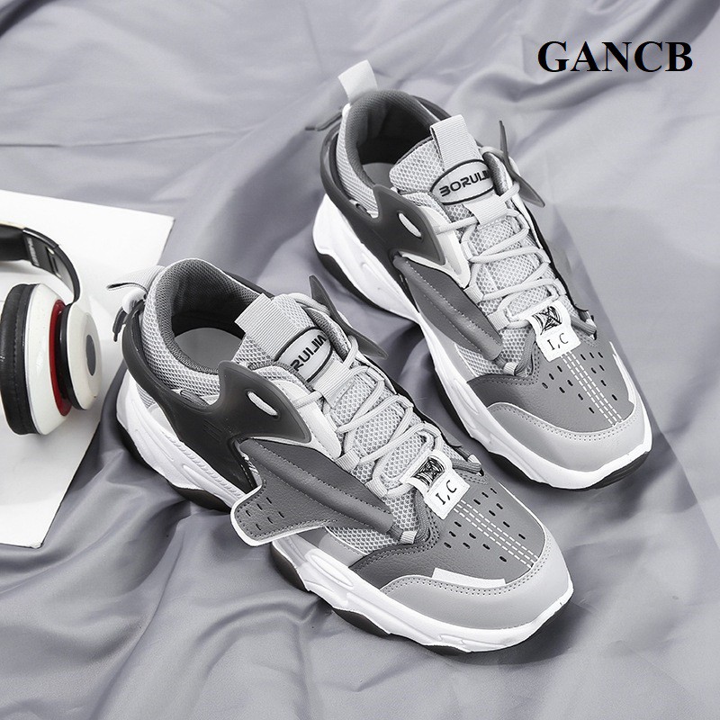 Sneaker nam giày thể thao tăng chiều cao đẹp GANCB