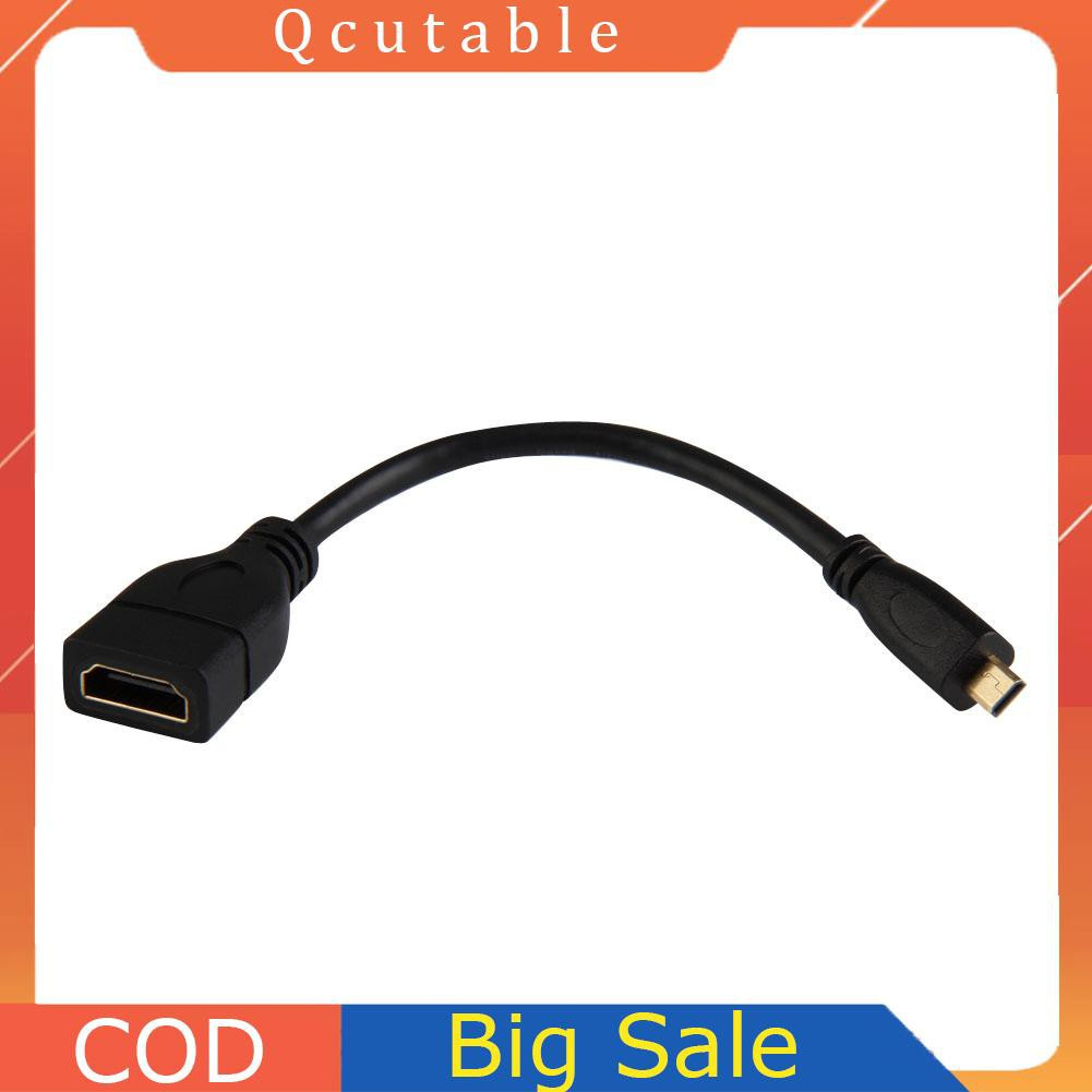 Cáp Chuyển Đổi Micro Hdmi D Sang Hdmi-Compatible Female A