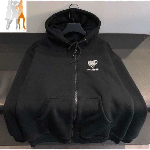 Áo khoác hoodie  🍁 [FreeShip ] 🍁 Áo khoác nỉ Với hình trái tim Siêu Dễ Thương Luôn | BigBuy360 - bigbuy360.vn