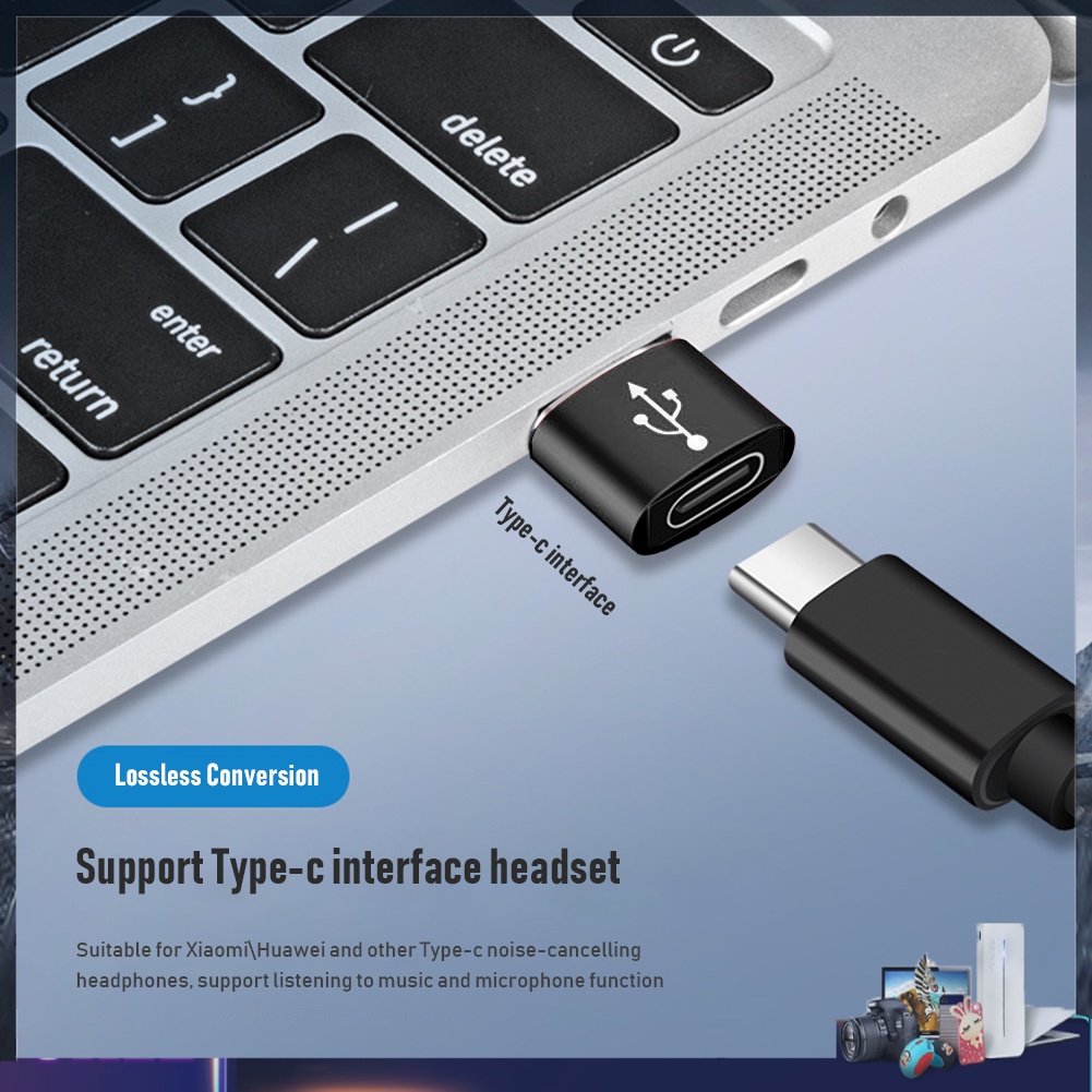 Set 2 đầu chuyển đổi USB 3.1 Type C sang USB 3.0