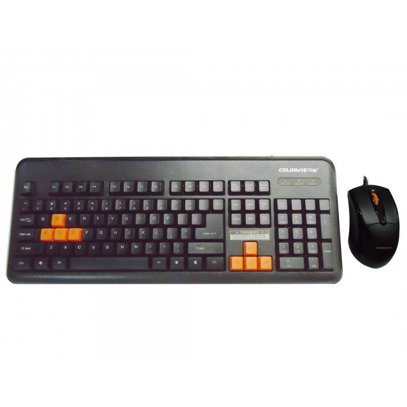 Combo bộ bàn phím dây ps2 chuột dây usb 2.0 máy tính bàn CLV C88 chuyên phòng Net sll giá tốt